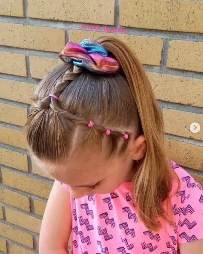 Conheça 65 penteados infantis simples e rápidos de fazer - O Segredo